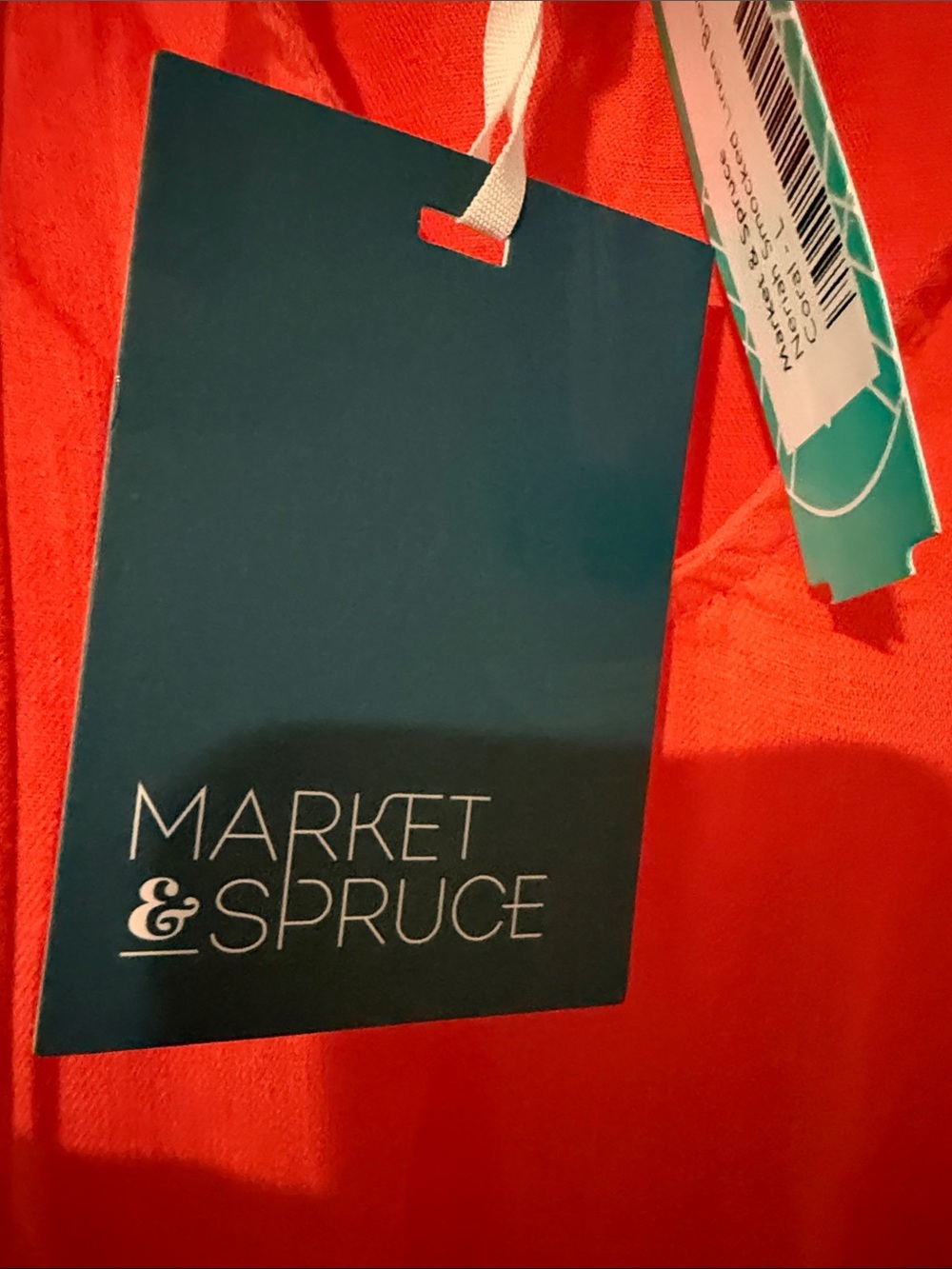 Market & Spruce Bright Orange Maxi Dress - Picture 4 of 12